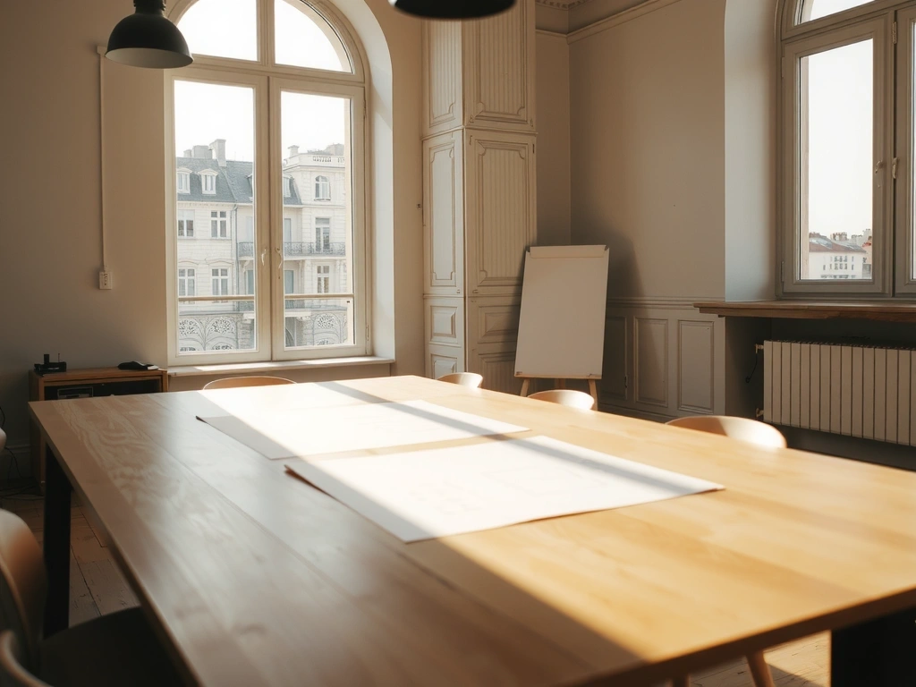 Atelier uxnexa : maquettes et lumière naturelle