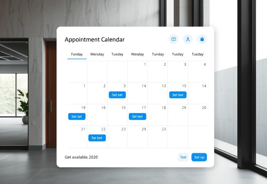 Calendrier de rendez-vous